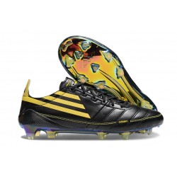 Scarpe da Calcio adidas F50 Elite FG Nero Giallo
