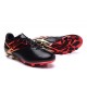 Nuove 2016 Scarpe da Calcio adidas MESSI 15.1 FG Edizione Llimitata Nero Rosso Oro