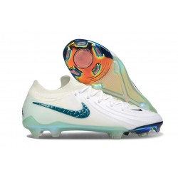 Scarpa Nike Phantom Luna 2 Elite FG Bianco Verde