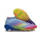 Scarpa adidas F50 Elite Mid FG Blu Fusion Limone Lucido Rosa Lucido