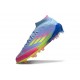 Scarpa adidas F50 Elite Mid FG Blu Fusion Limone Lucido Rosa Lucido