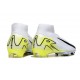 Nike Zoom Mercurial Superfly X Elite FG Bianco Nero Giallo