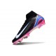 Nike Zoom Mercurial Superfly X Elite FG Nero Bianco Rosa