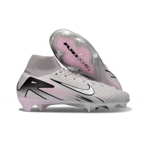 Nike Zoom Mercurial Superfly X Elite FG Grigio Bianco