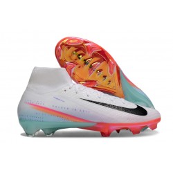 Nike Zoom Mercurial Superfly X Elite FG Bianco Nero Arancio