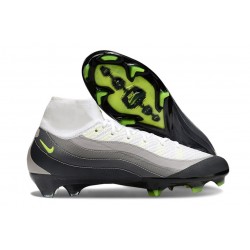 Nike Zoom Mercurial Superfly X Elite FG X AM95 SE Nero Neon Giallo Antracite Grafite Chiaro