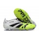 Scarpe da Calcio adidas Predator Elite FT FG Bianco Nero Limone Lucido