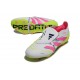 Scarpe da Calcio adidas Predator Elite FT FG Bianco Rosa Lucido Limone Lucido
