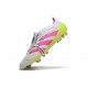 Scarpe da Calcio adidas Predator Elite FT FG Bianco Rosa Lucido Limone Lucido