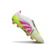 Scarpe da Calcio adidas Predator Elite FT FG Bianco Rosa Lucido Limone Lucido