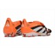 Scarpe da Calcio adidas Predator Elite FT FG Nero Bianco Arancio