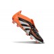 Scarpe da Calcio adidas Predator Elite FT FG Nero Bianco Arancio