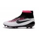 Scarpe da Calcio Nuovo Nike Magista Obra FG Bianco Nero Rosso