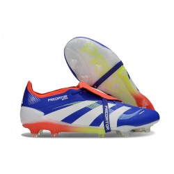 Scarpe da Calcio adidas Predator Elite FT FG Blu Bianco Rosso