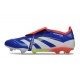 Scarpe da Calcio adidas Predator Elite FT FG Blu Bianco Rosso