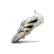 adidas Predator Elite Tongue FG Bianco Nero Core Oro Met