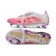 adidas Predator Elite Tongue FG Blanco Rosa