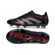 adidas Predator 2025 Elite FG Nero Grigio Rosso Lucido