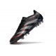 adidas Predator 2025 Elite FG Nero Grigio Rosso Lucido