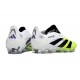adidas Predator 2025 Elite FG Bianco Nero Limone Lucido