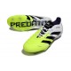 adidas Predator 2025 Elite FG Bianco Nero Limone Lucido