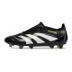 adidas Predator 2025 Elite FG Nero Bianco Limone Lucido