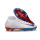 Nike Air Zoom Mercurial Superfly 10 Elite FG Bianco Rosso Blu