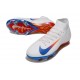 Nike Air Zoom Mercurial Superfly 10 Elite FG Bianco Rosso Blu