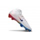 Nike Air Zoom Mercurial Superfly 10 Elite FG Bianco Rosso Blu