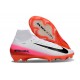 Nike Air Zoom Mercurial Superfly 10 Elite FG Bianco Nero Rosso