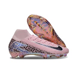 Nike Air Zoom Mercurial Superfly 10 Elite FG Rosa Nero