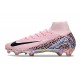 Nike Air Zoom Mercurial Superfly 10 Elite FG Rosa Nero