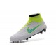 Scarpe da Calcio Nuovo Nike Magista Obra FG Bianco Verde