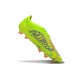 adidas Predator 2025 Elite FG Limone Lucido Rosa Lucido Blu Fusion