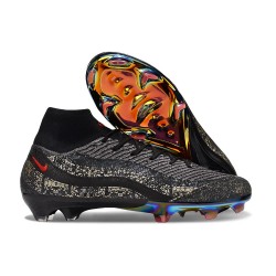 Nike Air Zoom Mercurial Superfly 10 Elite FG AM95 Nero