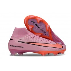 Nike Air Zoom Mercurial Superfly 10 Elite FG Rosa Arancio