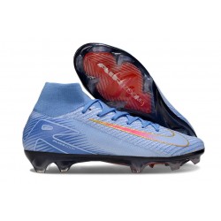 Nike Air Zoom Mercurial Superfly 10 Elite FG Blu Rosso