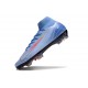 Nike Air Zoom Mercurial Superfly 10 Elite FG Blu Rosso