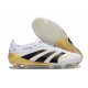 adidas Predator 2025 Elite FG Ftwr Bianco Nero Oro Met