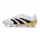 adidas Predator 2025 Elite FG Ftwr Bianco Nero Oro Met