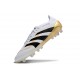 adidas Predator 2025 Elite FG Ftwr Bianco Nero Oro Met
