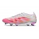 adidas Predator 2025 Elite FG Rosa Bianco