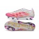 adidas Predator 2025 Elite FG Rosa Bianco