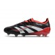 adidas Predator 2025 Elite FG Nero Bianco Rosso