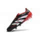 adidas Predator 2025 Elite FG Nero Bianco Rosso