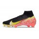 Nike Air Zoom Mercurial Superfly 10 Elite FG Nero Giallo Rosso