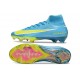 Nike Air Zoom Mercurial Superfly 10 Elite FG Blu Giallo