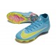 Nike Air Zoom Mercurial Superfly 10 Elite FG Blu Giallo