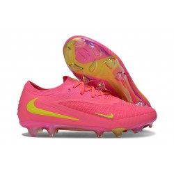Nike Phantom 6 Elite Low Cut FG Rosa Giallo