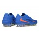 Nike Phantom 6 Elite Low Cut FG Blu Arancio